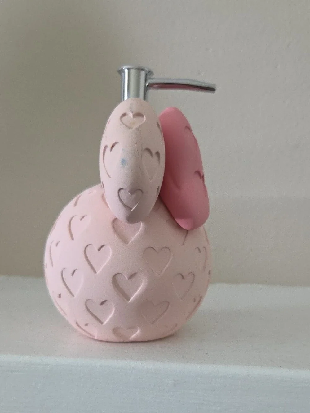 Minnie-Style Heart Bow Soap Dispenser